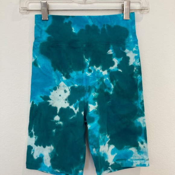 Jungmaven Bike Shorts New no tags Blue Tie Dye - Picture 2 of 3